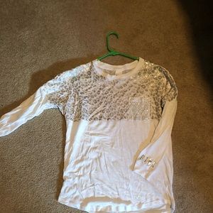 VS Pink bling long sleeve shirt